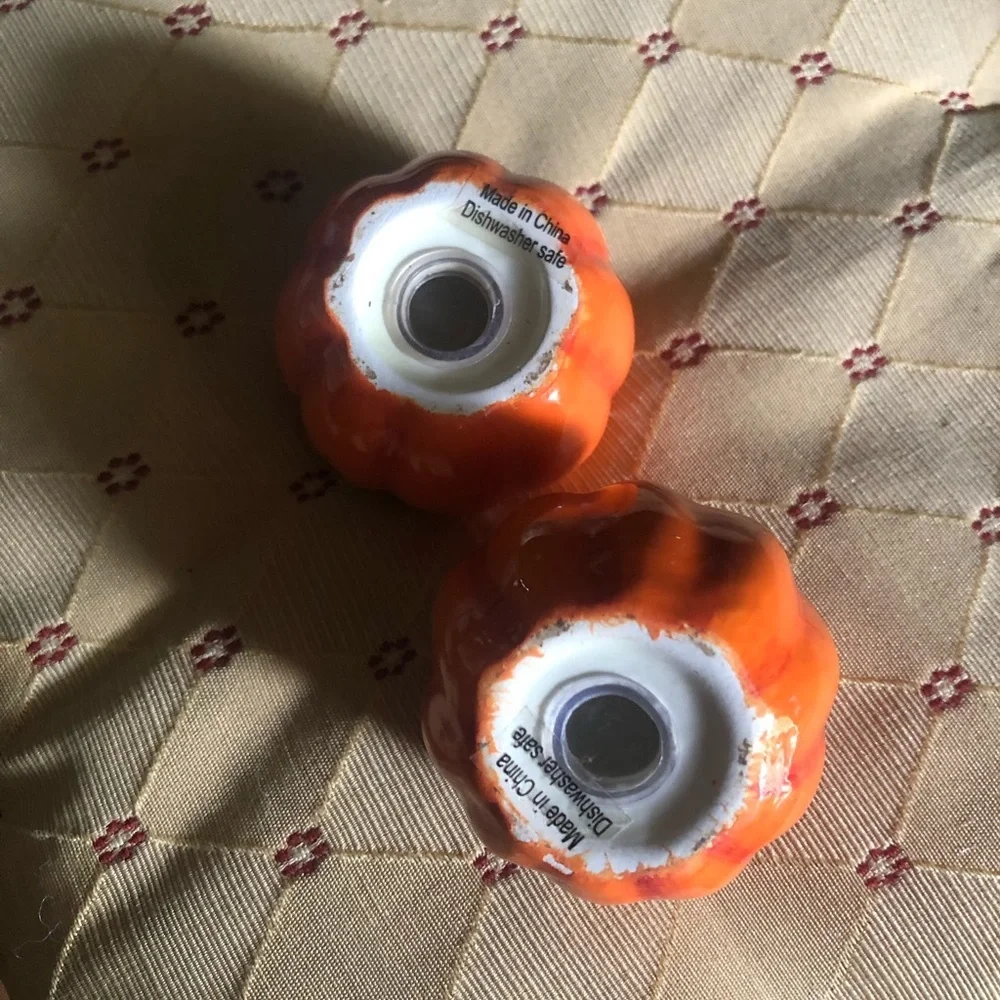 Pumpkin Salt & Pepper Shakers